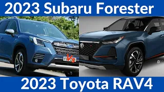 2023 Subaru Forester Vs 2023 Toyota RAV4