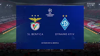 ⚽ Benfica vs Dynamo Kyiv ⚽ | UEFA Champions League (08/12/2021) | Fifa 22