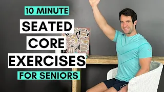 10 Minute Daily Core Exercises for Seniors (Seated) | Simple Exercises For Stronger Core