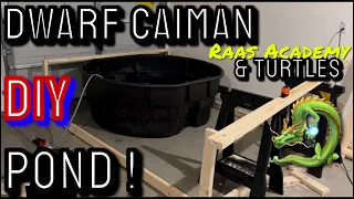 DIY Caiman & Turtle Pond Part 1