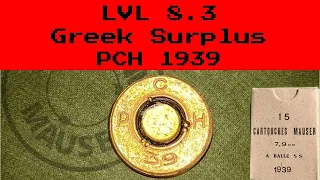 Surplus 8mm Ammo Review: Greek (1939)