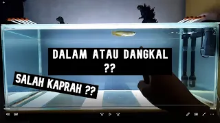 SALAH KAPRAH KEDALAMAN AIR ARWANA ??!!