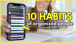 10 Surprising Things to Do Every Day to Be More Organized