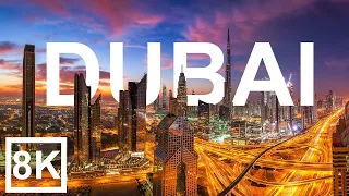 Dubai At Night 4k, Dubai Skyscrapers, Dubai 4k Drone Footage