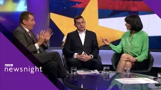 Brexit bust-up, things get heated in the studio - BBC Newsnight