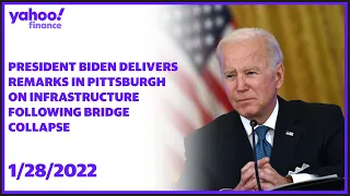 President Biden delivers remarks in Pittsburgh, PA on infrastructure following a bridge collapse