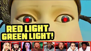 Reactors Reaction To Red Light Green Light On Netflix Squid Game Episode 1 | Mixed Reactions