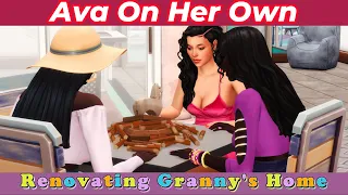 Renovating Granny's Home With Our Inheritance! Ava Landry's Life:Post Family Fortune Scenario Sims 4