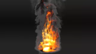 Fire Test - Maya Fluids