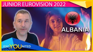 REACTION: ALBANIA - JUNIOR EUROVISION 2022 | Kejtlin Gjata - Pakëz diell
