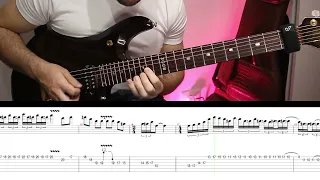 Martin Miller -  Livin' on a Prayer  Guitar Solo (With Tabs)