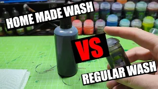 Homemade Acrylic Wash/Shades for painting Tabletop Terrain or Miniatures