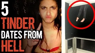 5 Terribly Disturbing TINDER Dates | SERIOUSLY STRANGE #74