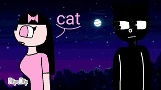 (Cover){Beautiful Lie Meme} Cartoon cat & Mena SCP 123 Friends Forever 💗♥💗♥