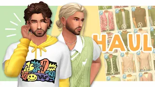BEST CC FINDS *FOR MEN* | Sims 4 Custom Content Haul (Maxis Match)