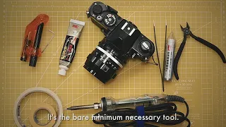 Nikon FM digital Blueprint (DIY digitalback)(Digital Film Cartridge for Analog Cameras)