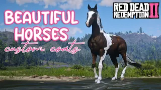 MOST BEAUTIFUL CUSTOM HORSES | Red Dead Redemption 2