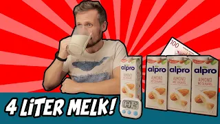 Drikker 4 LITER Mandelmelk - Mett for en hundrings? Ep.70