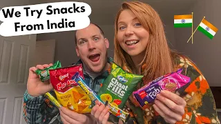 Northern Irish Couple Try Snacks From India