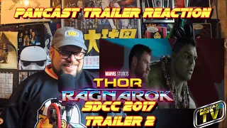 THOR:RAGNAROK SDCC 2017 TRAILER 2 REACTION