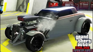 Hotknife Hot Rod  GTA 5 Online Car Customization NEW Muscle Hotrod