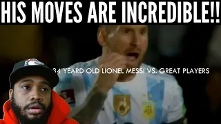 35 Year Old Lionel Messi Destroying Great Players | FIRST REACTION