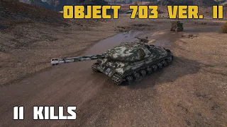 World of Tanks Object 703 II -  7,9K Damage 11Kills