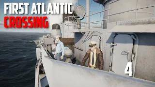 First Atlantic Crossing ||  Destroyer: The U-boat Hunter Career - Ep.04