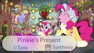Pinkie's Present - My Little Pony: FIM - |SOLO PIANO TUTORIAL w/LYRICS| -- Synthesia HD