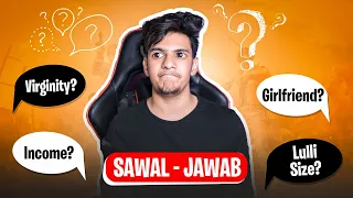 🇮🇳 First Q&A - What is the Size of My Lulli ? BandookBaaz Girlfriend & Monthly Income | PUBG Mobile