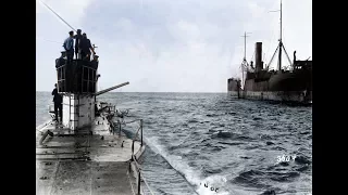 U-Boat footage WW1 in Color