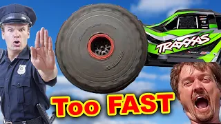 RC Car is too fast for POLICE