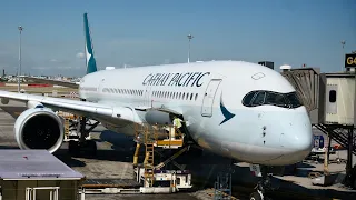 Cathay Pacific Airways A350-900 Business Class BKK-HKG, Round the World 16-7 (Eastbound) oneworld