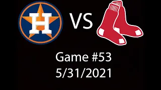 Astros VS Red Sox  Condensed Game Highlights 5/31/21