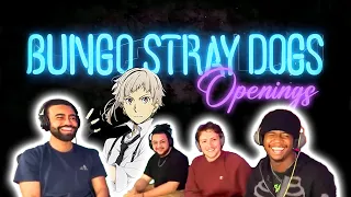 ARTISTS & MUSICIANS REACT TO ALL BUNGOU STRAY DOGS OPENINGS | Tejidotcom