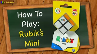 How to play Rubik's Mini