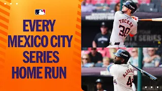 EVERY home run from the Mexico City Series! 🇲🇽