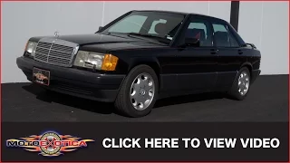 1993 Mercedes-Benz 190E Sport Line Limited Edition (SOLD)