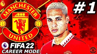 FIFA 22 Manchester United Career Mode EP1 - THE BEGINNING!!🔥