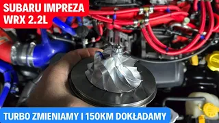 SUBARU IMPREZA WRX 2.2L +150KM Turbosprężarka by Coobcio i drut odetkanie wydechu |16G vs TD06H 20RX