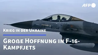 Kiew: F-16 werden "Game-Changer" im Ukraine-Krieg | AFP