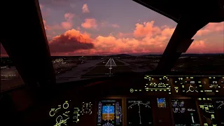 MSFS | B777-300er | Morning Zurich Arrival | Air Canada