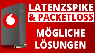 Vodafone Latenzspikes & Paketverluste - Ursachen und mögliche Lösungswege - Pingspike Packetloss