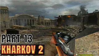 Call of Duty: United Offensive Gameplay Walkthrough Part 13 - Kharkov 2 Remastered | Soviet Campaign