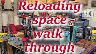 Reloading room ideas-setup with lessons learned.  Basic gear in a small space (Requested video)