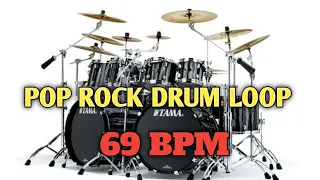 POP ROCK DRUM LOOP | 69 BPM