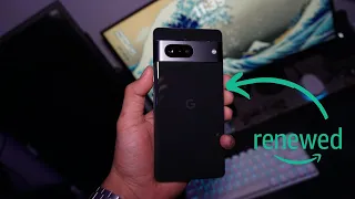 COMPRE UN PIXEL 7 REACONDICIONADO EN AMAZON RENEWED (OTRA VEZ)