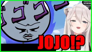 Botan Can't Stop Laughing At Jojo Reference in "The Henry Stickmin"【Hololive | Eng Sub】