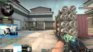 CS:GO shroud (cache) POV stream 13/10/2015