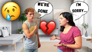 I CHEATED ON YOU PRANK ON BOYFRIEND! *HE BROKE UP WITH ME*